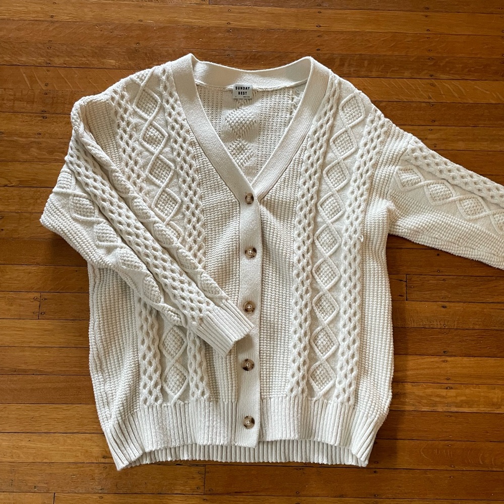 Aritzia Sunday Best cardigan